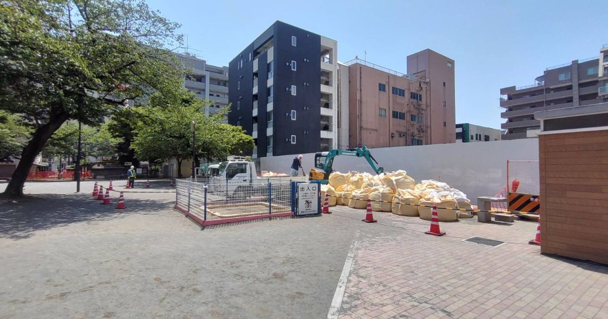 亀有公園の工事について 2025年5月~7月下旬
